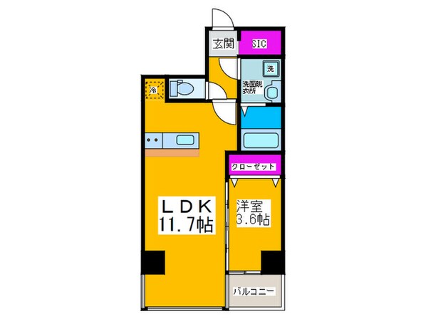 Framewoodの物件間取画像